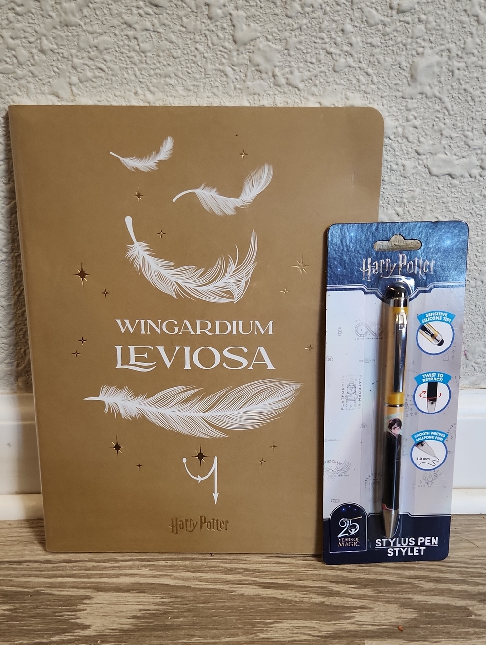 Harry Potter × Moleskine Journal "Wingardium Leviosa" And Stylus Pen Sealed